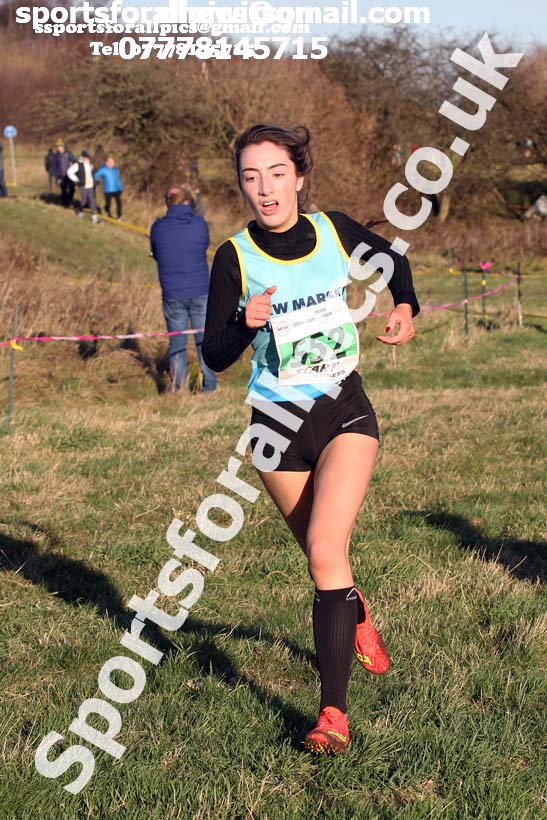 Womens under-17s and under-20s North Eastern Cross Country, 2018 Northern Cross Country Champs., Wrekenton, Gateshead. Photo:  David T. Hewitson/Sports for All Pics